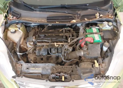 2012 Ford Fiesta Sel из США, поврежденный, VIN 3FADP4CJ6CM107022